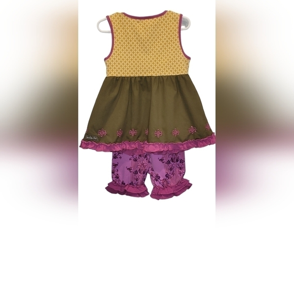MATILDA Jane Matching Ruffled Shorts Set - Picture 2 of 11